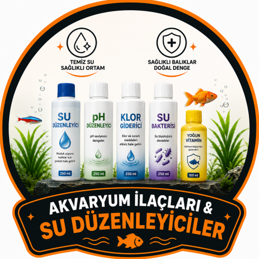 AKVARYUM İLAÇLARI & SU DÜZENLEYİCİLER