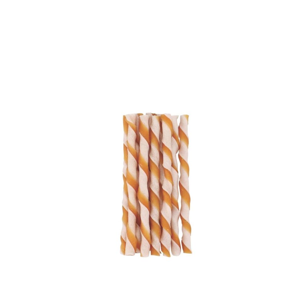 M-PETS TRUSTY CHICKEN TWISTED STICKS 10LU 55GR/12,7CM