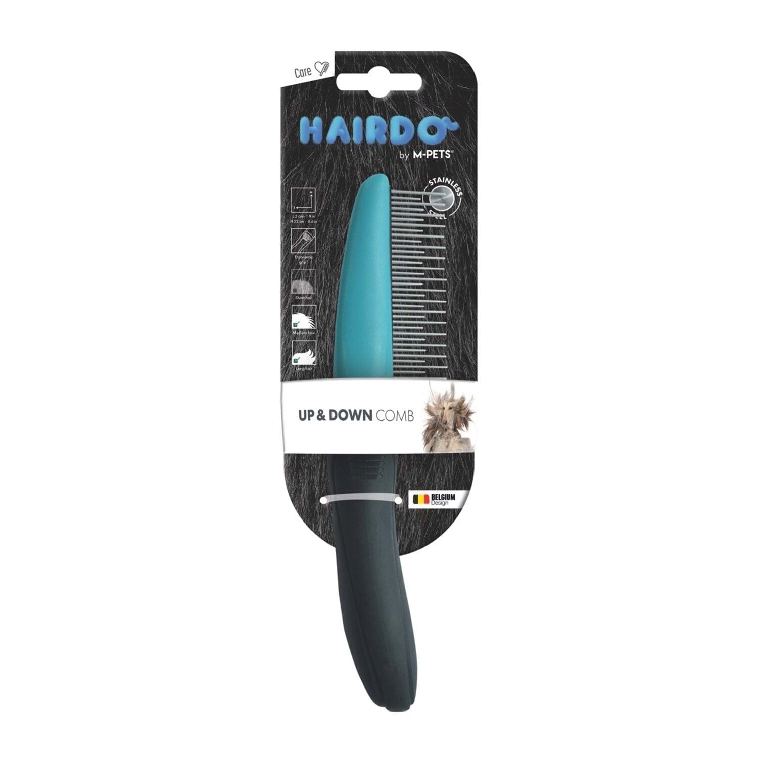 M-PETS HAIRDO KÖPEKLER İÇİN UP/DOWN TARAK