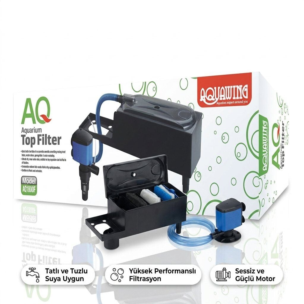 AQ1800F AQUAWING TEPE FİLTRE 40W 2500L/H