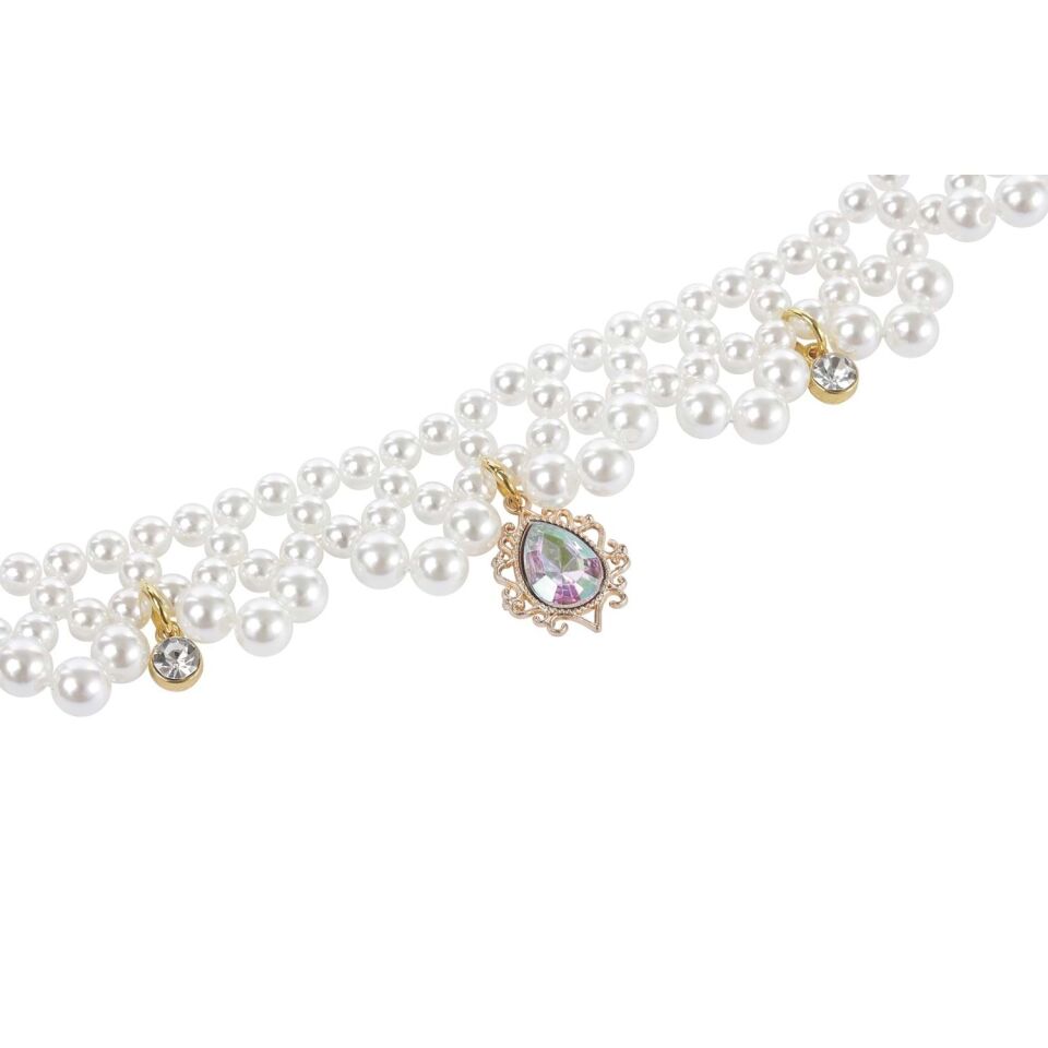 M-PETS GLAM PRESTİGE AKSESUAR WHİTE JEWEL (L)