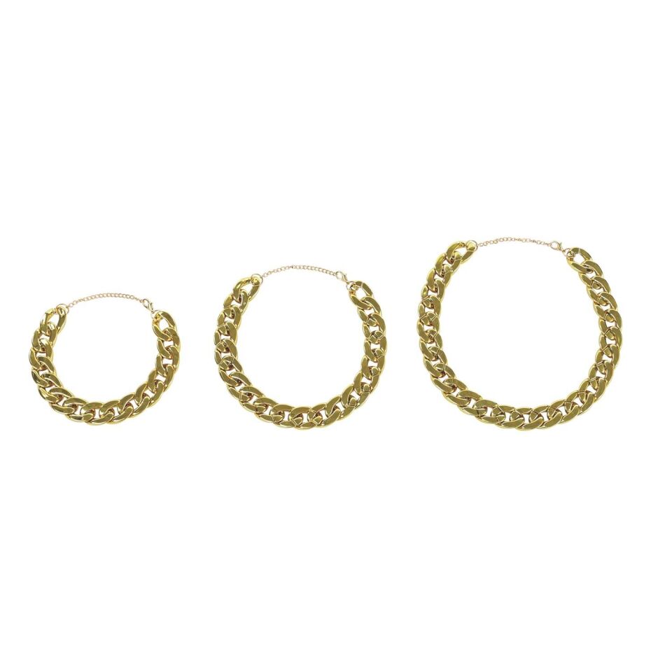 M-PETS GLAM PRESTİGE AKSESUAR GOLD CHAİN (S)