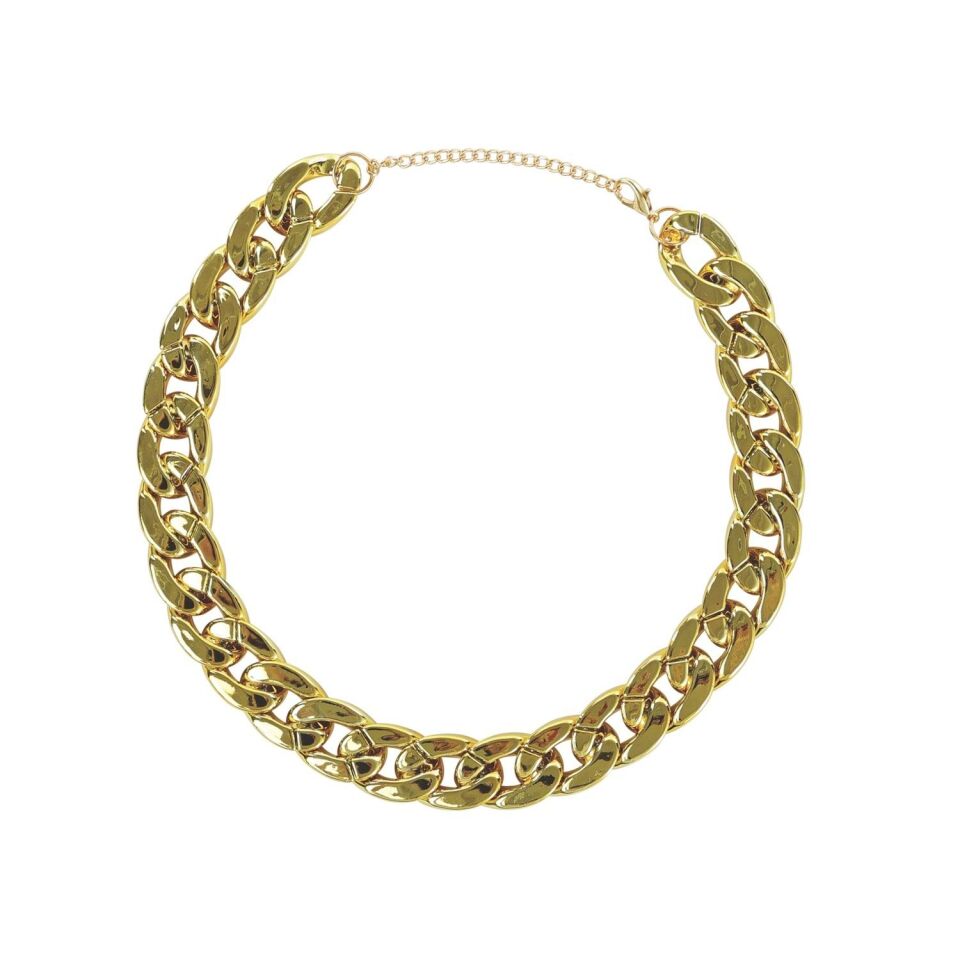 M-PETS GLAM PRESTİGE AKSESUAR GOLD CHAİN (M)