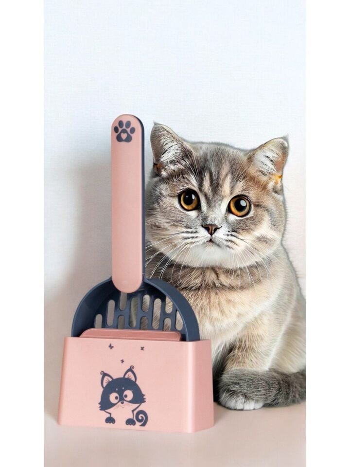 METİS KEDİ KUMU KÜREĞİ AÇIK PEMBE