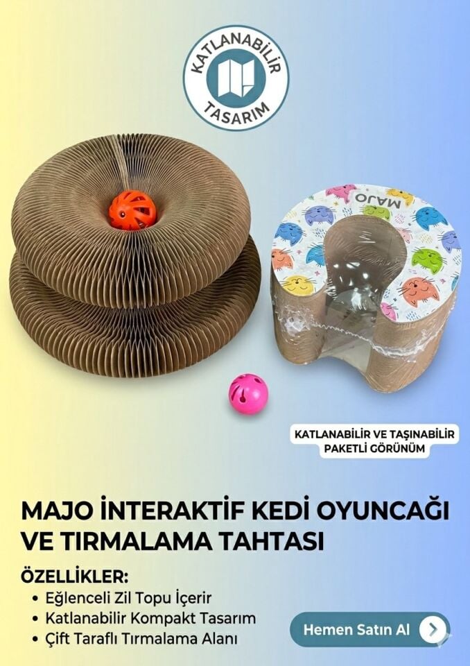 MAJO YUVARLAK EKO KARTON TIRMALAMA
