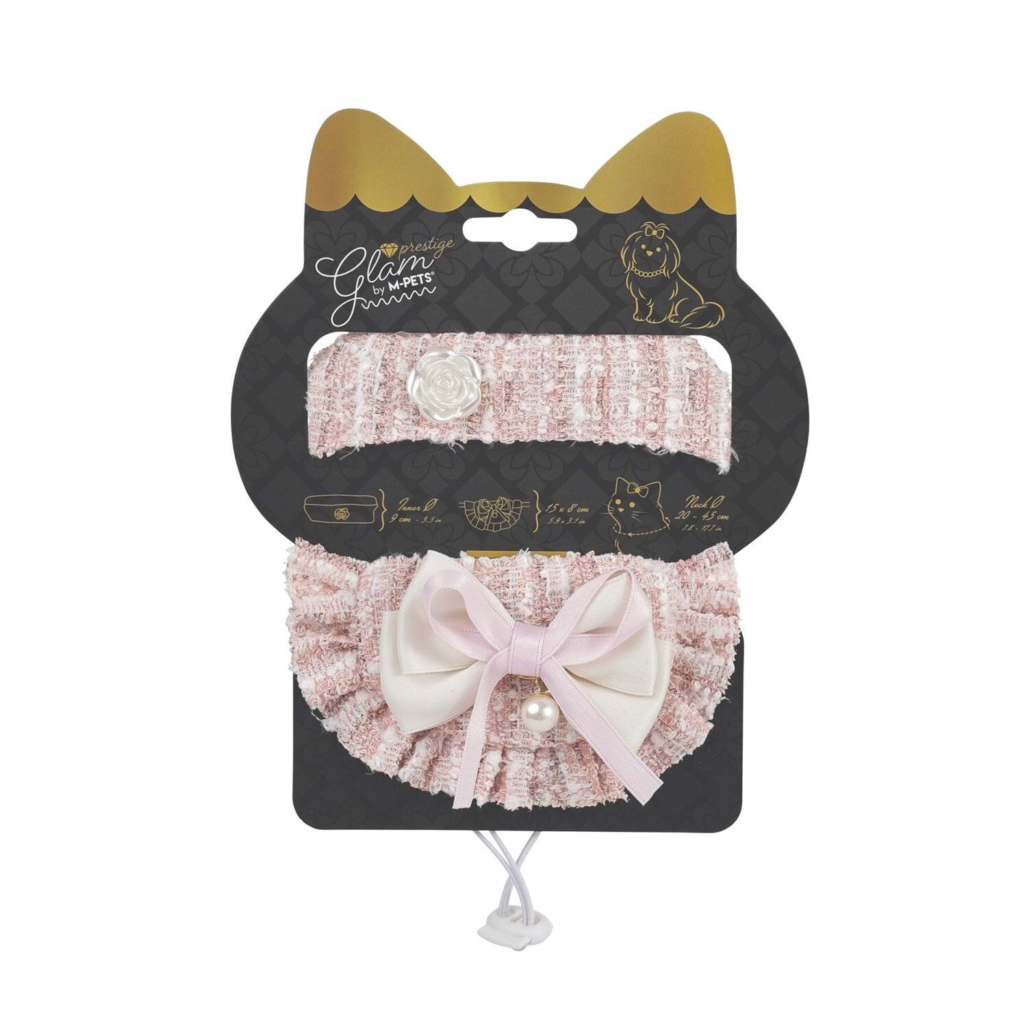 M-PETS GLAM PRESTİGE AKSESUAR CLOTHİNG SET PİNK