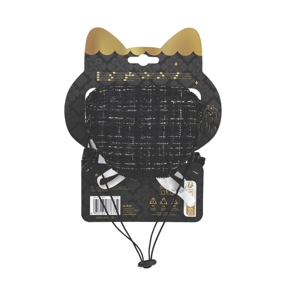 M-PETS GLAM PRESTİGE AKSESUAR CLOTHİNG SET BLACK