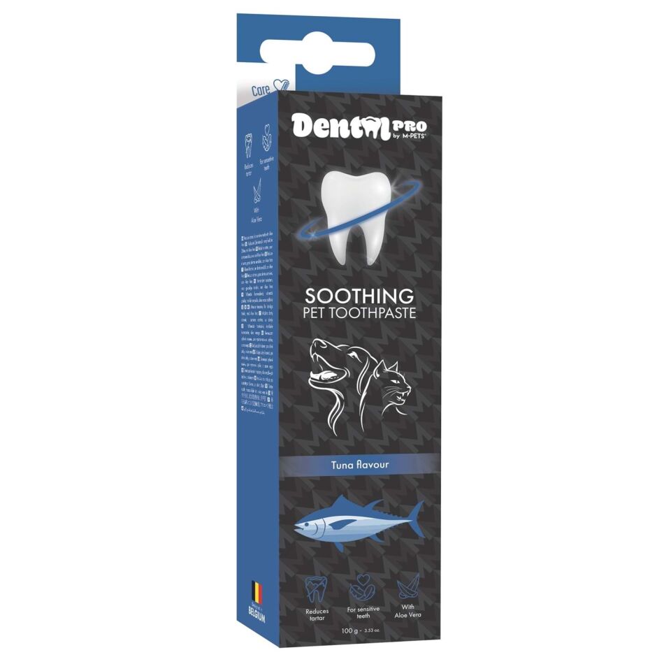 M-PETS DENTAL CARE PRO TON BALIĞI AROMALI DİŞ MACUNU 100GR