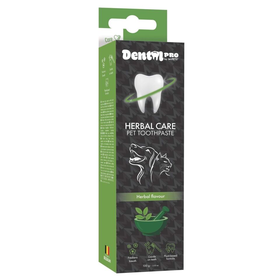 M-PETS DENTAL CARE PRO BİTKİSEL AROMALI DİŞ MACUNU 100GR