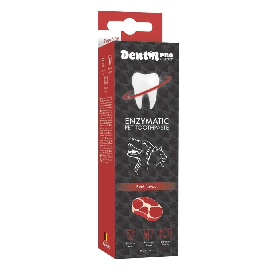M-PETS DENTAL CARE PRO BİFTEK AROMALI DİŞ MACUNU 100GR