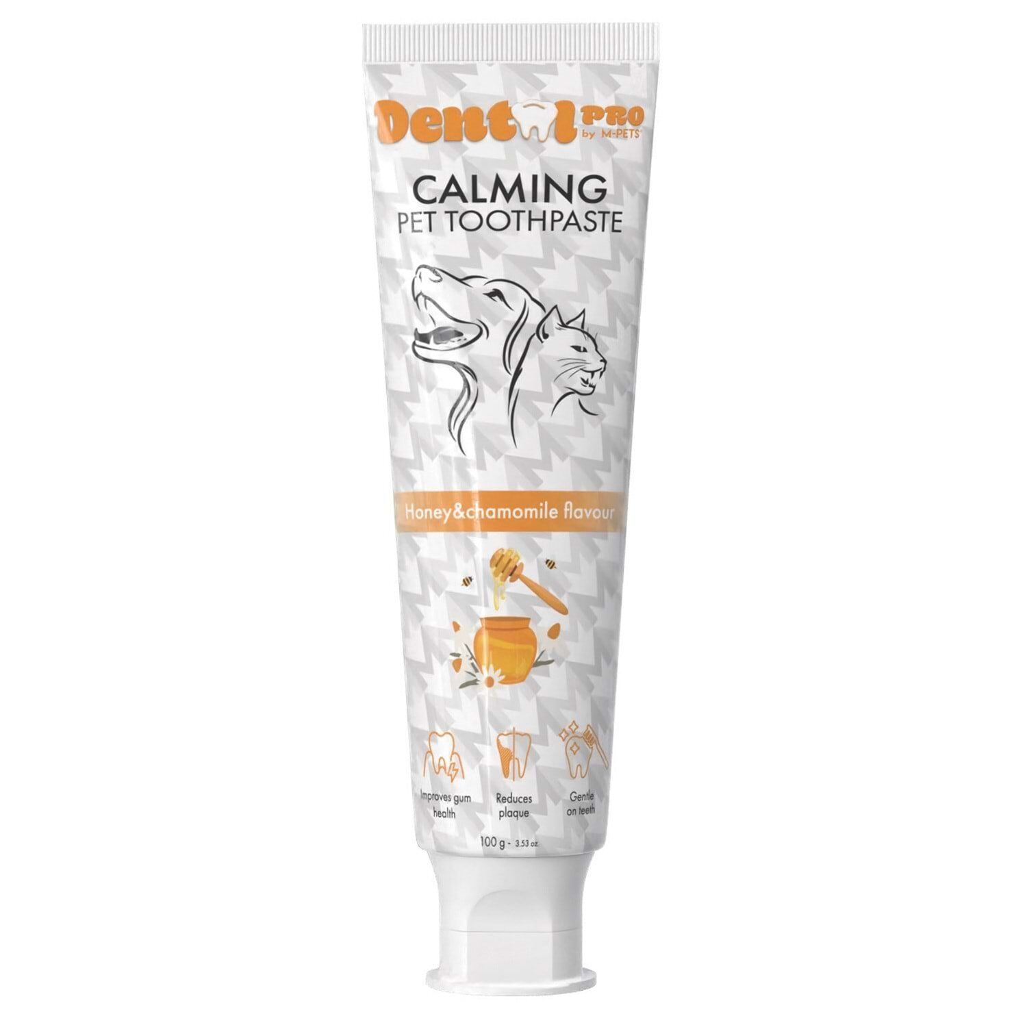M-PETS DENTAL CARE PRO BAL ve PAPATYA AROMALI DİŞ MACUNU 100GR