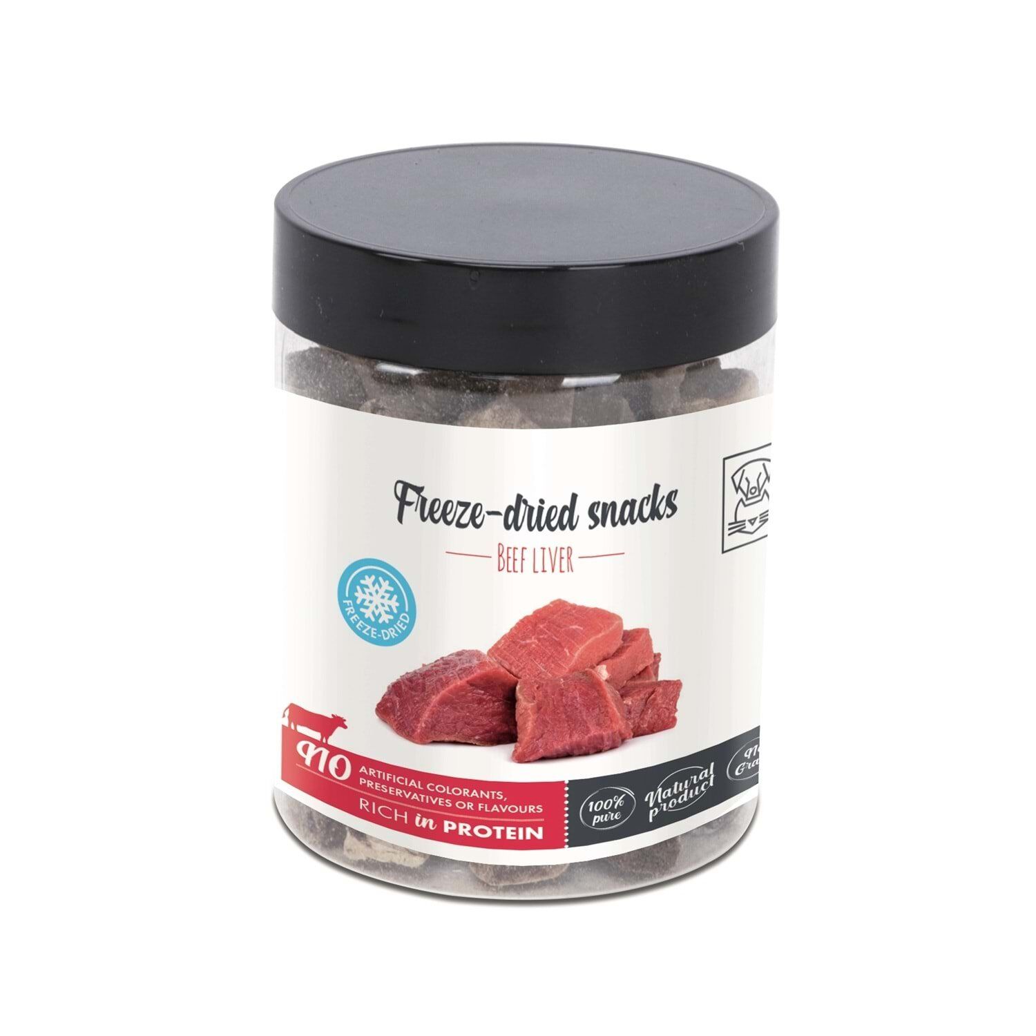 M-PETS FREEZE DRİED KURUTULMUŞ %100 DANA CİĞERİ KÖPEK ÖDÜLÜ 50GR