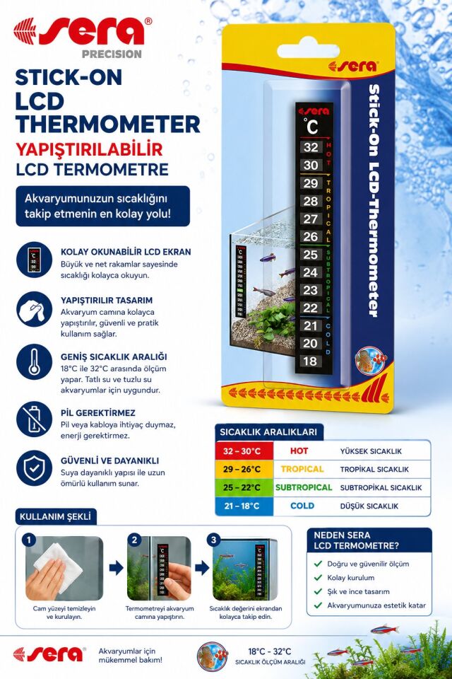 SERA DİJİTAL TERMOMETRE