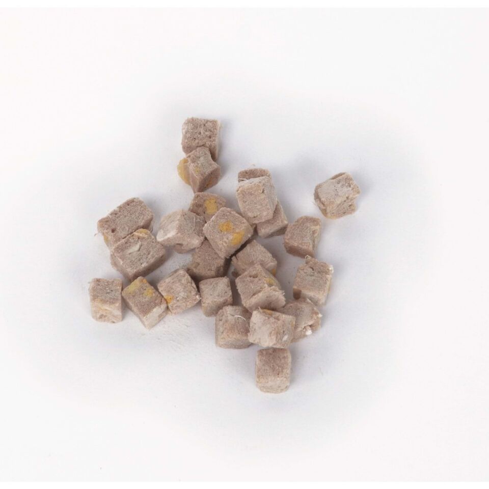 M-PETS FREEZE DRİED KURUTULMUŞ %100 ÖRDEK ve BALKABAĞI KÜPLERİ KÖPEK ÖDÜLÜ 35GR
