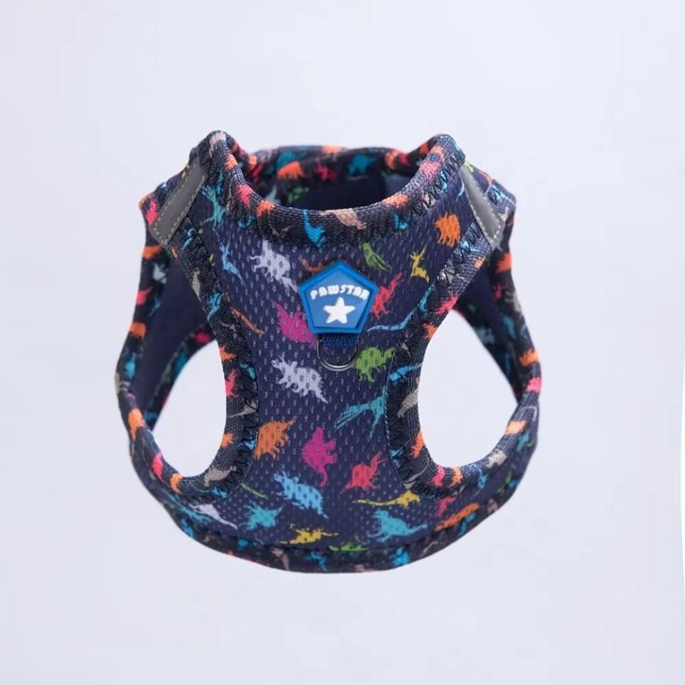 Pawstar Dino Airmesh Köpek Göğüs Tasması XS