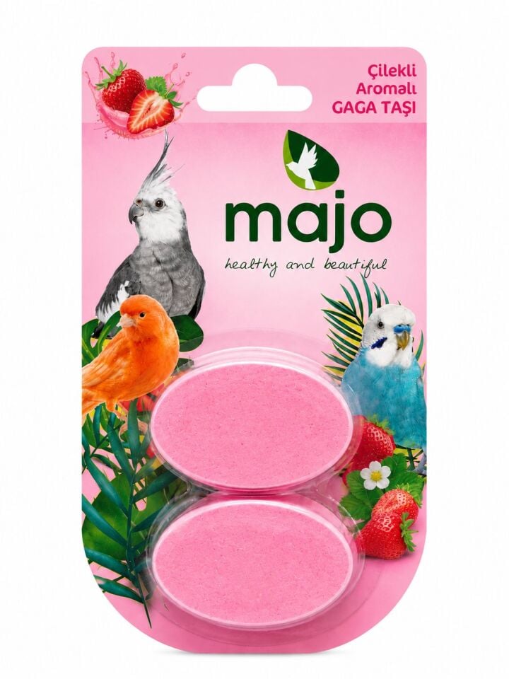 MAJO ÇİLEK AROMALI GAGA TAŞI ÇİFTLİ