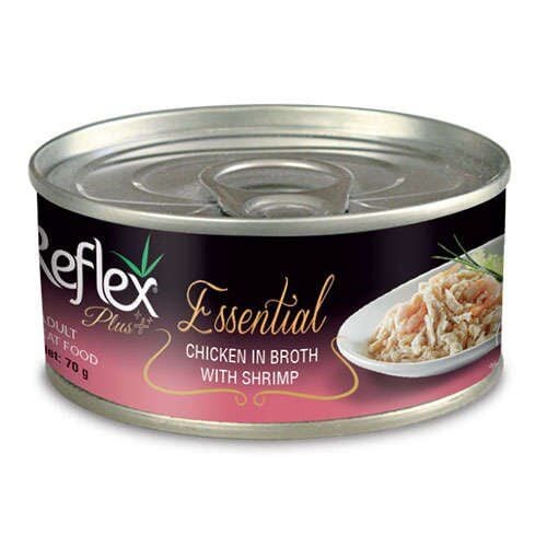 REFLEX PLUS ESSENTIAL KEDİ KARİDESLİ&TAVUK 70 GR