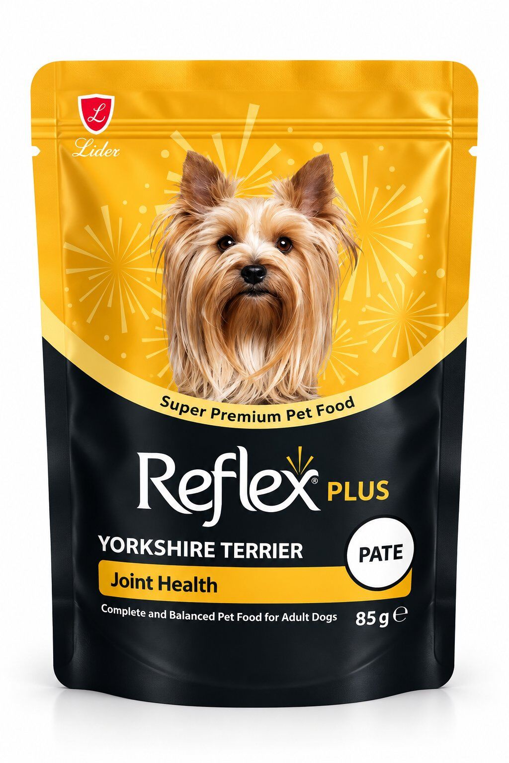 REFLEX PLUS POUCH YORKSHIRE TERRIER JOINT HEALTH PATE YETİŞKİN KÖPEK MAMASI 85 G