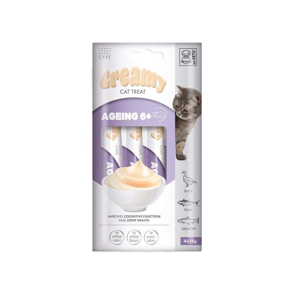 M-PEST AGEİNG 6+ FONKSİNOYEL CREAMY KEDİ ÖDÜL 60 GR