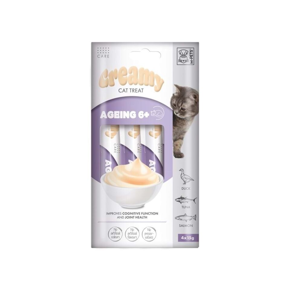 M-PEST AGEİNG 6+ FONKSİNOYEL CREAMY KEDİ ÖDÜL 60 GR