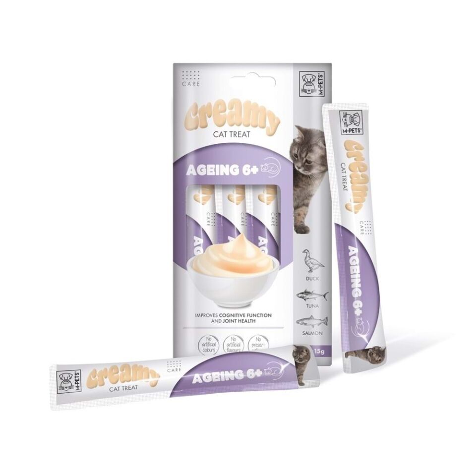 M-PEST AGEİNG 6+ FONKSİNOYEL CREAMY KEDİ ÖDÜL 60 GR