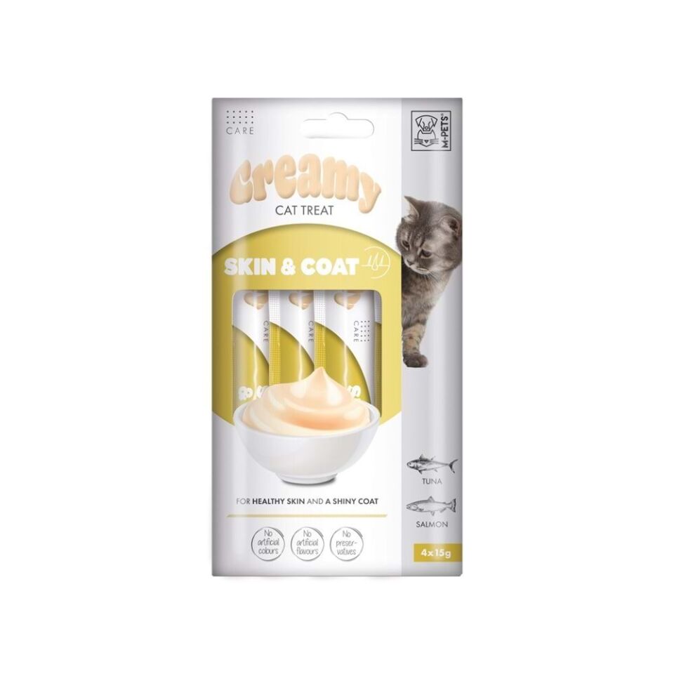 M- PETS SKİN&COAT FONKSİYANEL CREAMY KEDİ ÖDÜL 60 GR