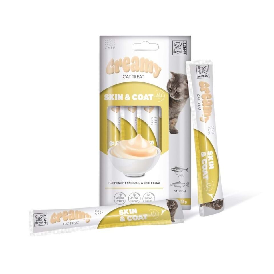 M- PETS SKİN&COAT FONKSİYANEL CREAMY KEDİ ÖDÜL 60 GR