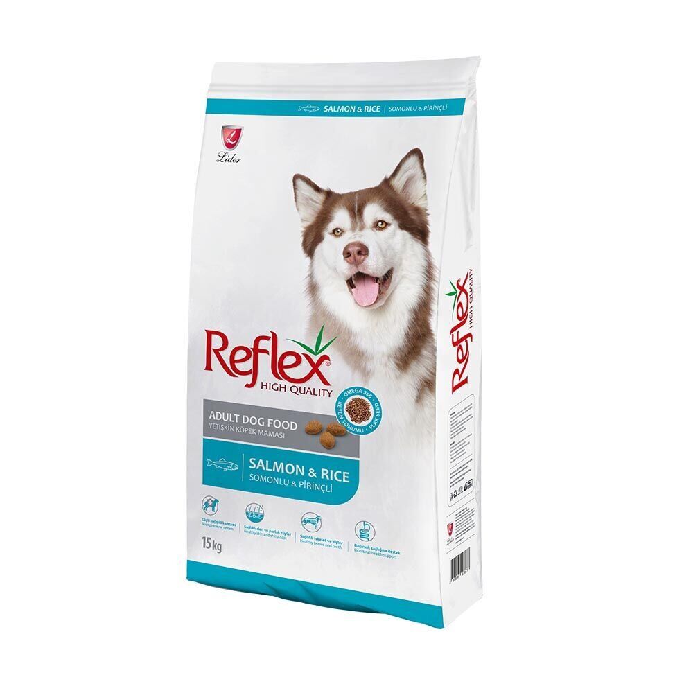 REFLEX BALIKLI PİRİNÇLİ YETİŞKİN KÖPEK MAMASI 15 KG