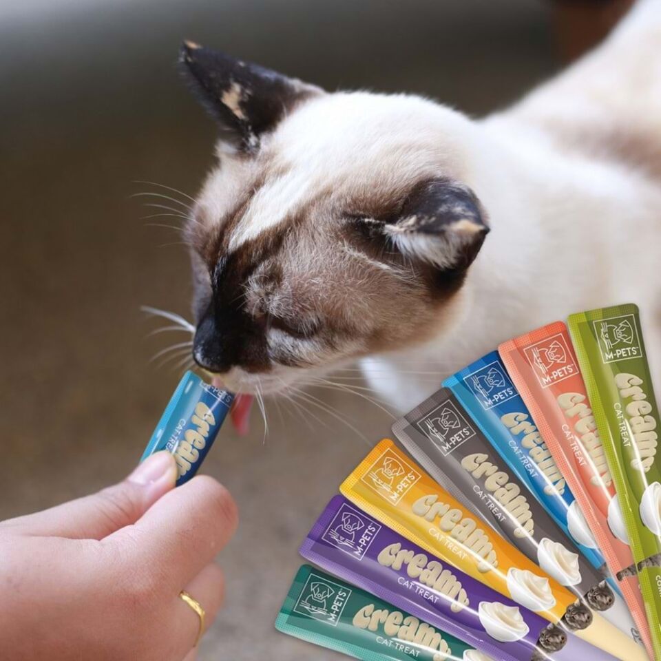 M-PETS CREAMY SOMON BALIKLI BİFTEKLİ KEDİ ÖDÜLÜ 60GR