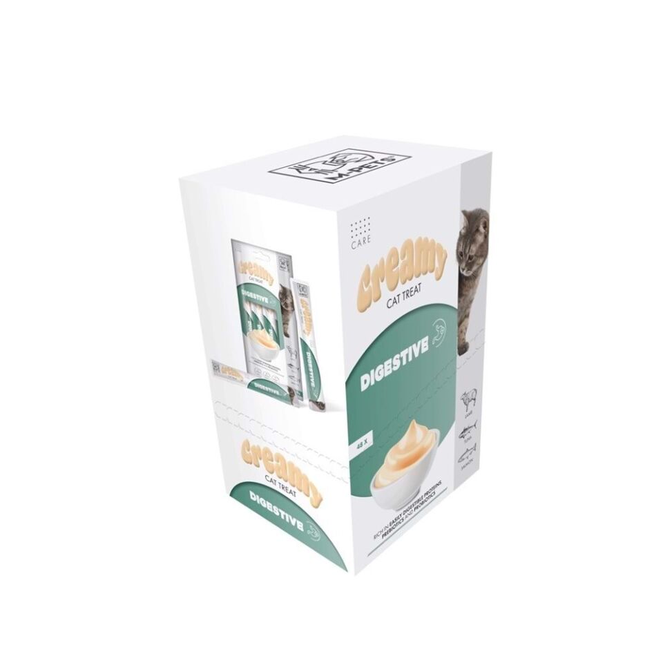 M-PETS DİGESTİVEN FOKSİYENEL CREAMY KEDİ ÖDÜL 60GR