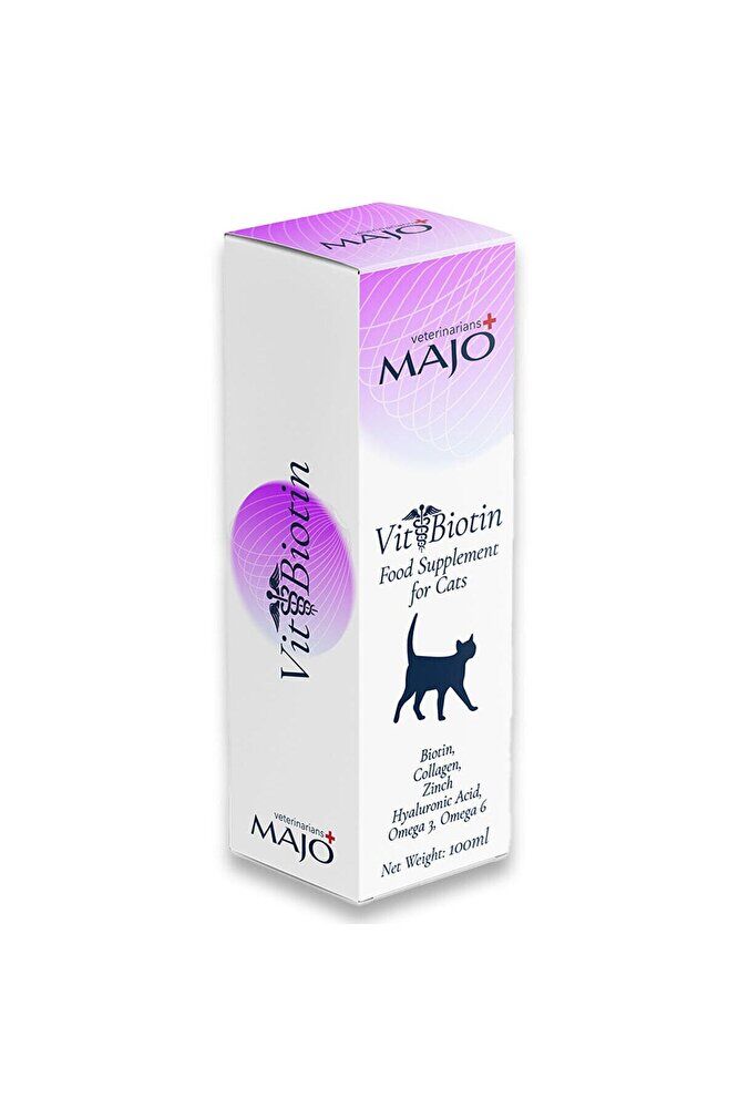 Vit+Biotin Kedi Tüy Sağlığı Yağı 100 ml