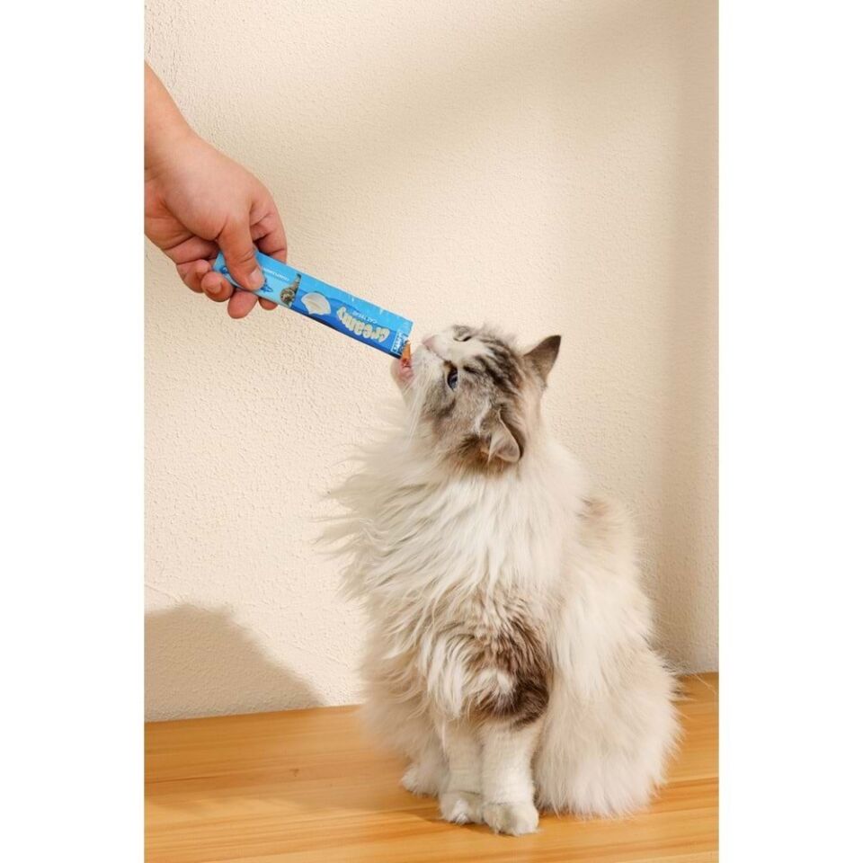M-PETS CREAMY TON BALIKLI KARİDESLİ KEDİ ÖDÜLÜ 60 GR