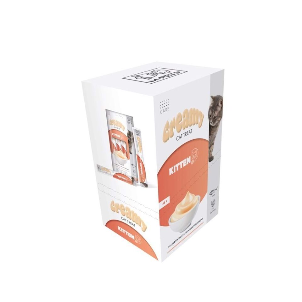 M-PETS KITTEN FOKSİYANEL CREAMY KEDİ ÖDÜL 60 GR