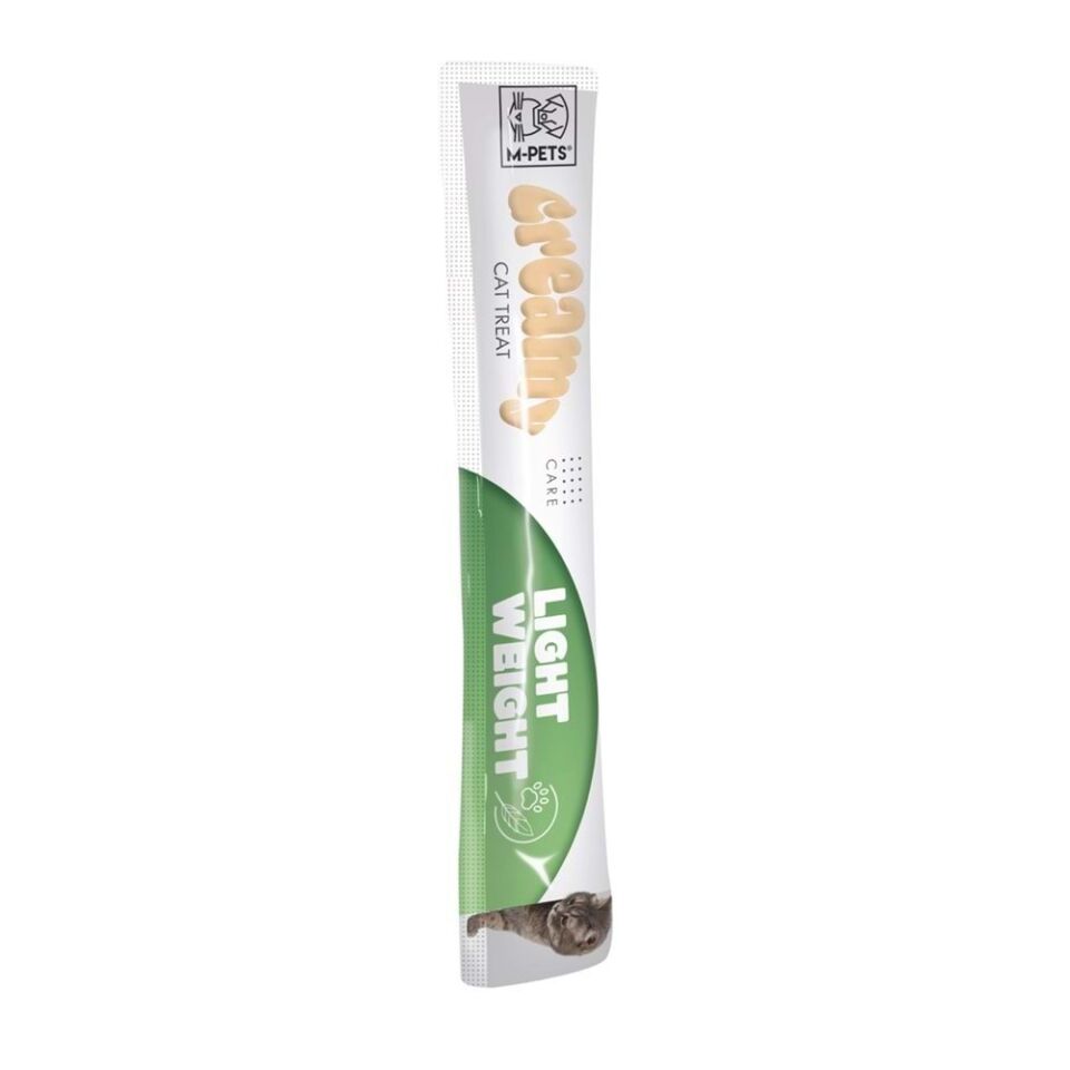 M-PETS LIGHT WEIGHT FOKSİYANEL CREAMY KEDİ ÖDÜL 60 GR