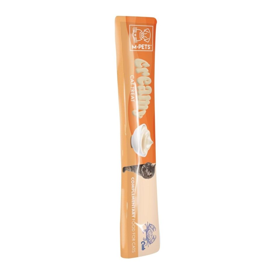 M-PETS CREAMY YENGEÇLİ KEDİ ÖDÜLÜ 4X15GR
