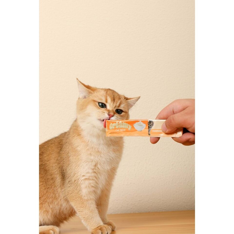 M-PETS CREAMY YENGEÇLİ KEDİ ÖDÜLÜ 4X15GR