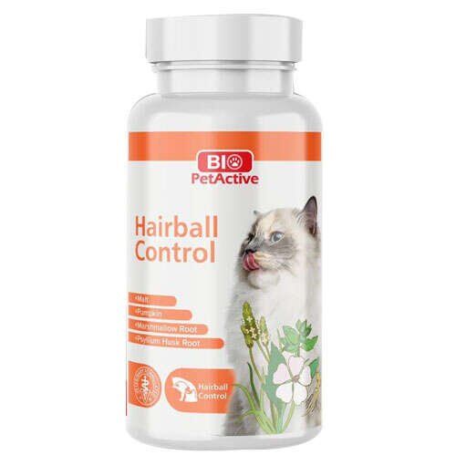 BİO PETACTİVE HAIRBALL CONTROL 45GR 90 TABLET(KEDİLER İÇİN PREMİKS)
