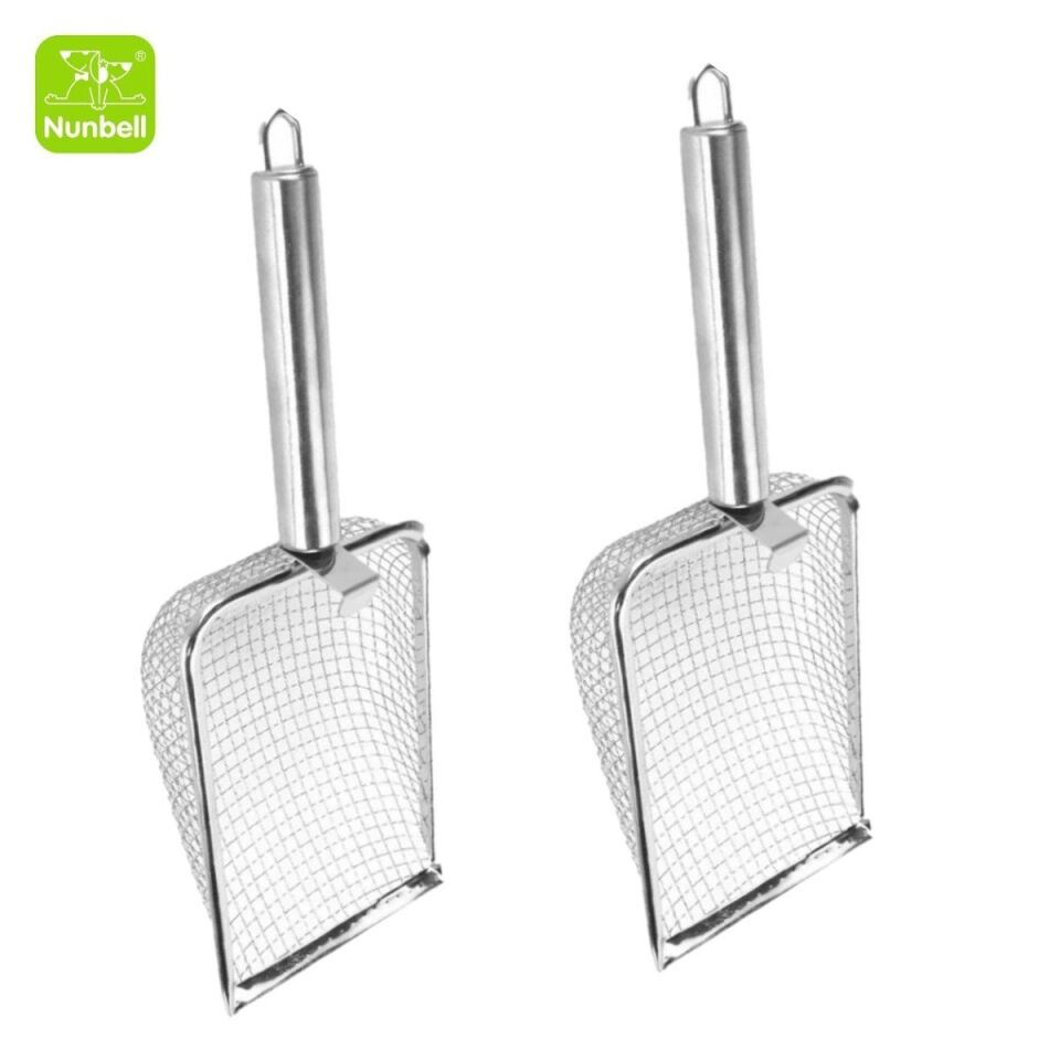 NUNBELL METAL KEDİ KUMU KÜREGİ