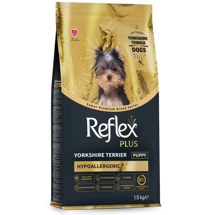 REFLEX PLUS YORKSHİRE TERRİER YAVRU KÖPEK MAMASI 1,5 KG