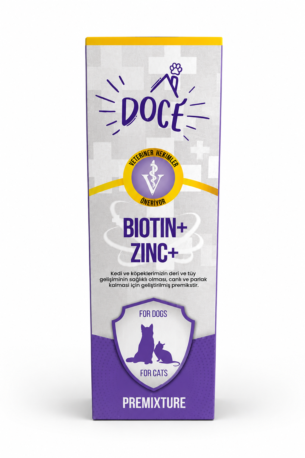 DOCE KEDİ KÖPEK BIOTIN+, ZINC+ 50 ML