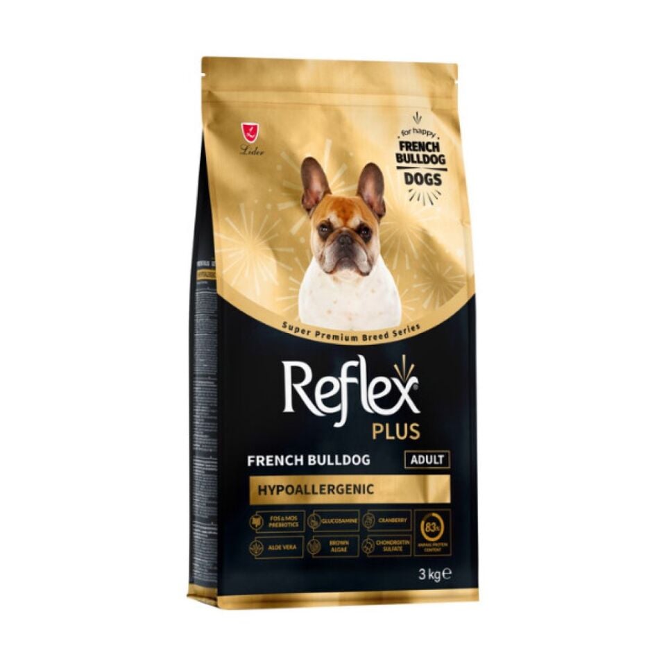 REFLEX PLUS FRENCH BULLDOG YETİŞKİN KÖPEK MAMASI 3 KG