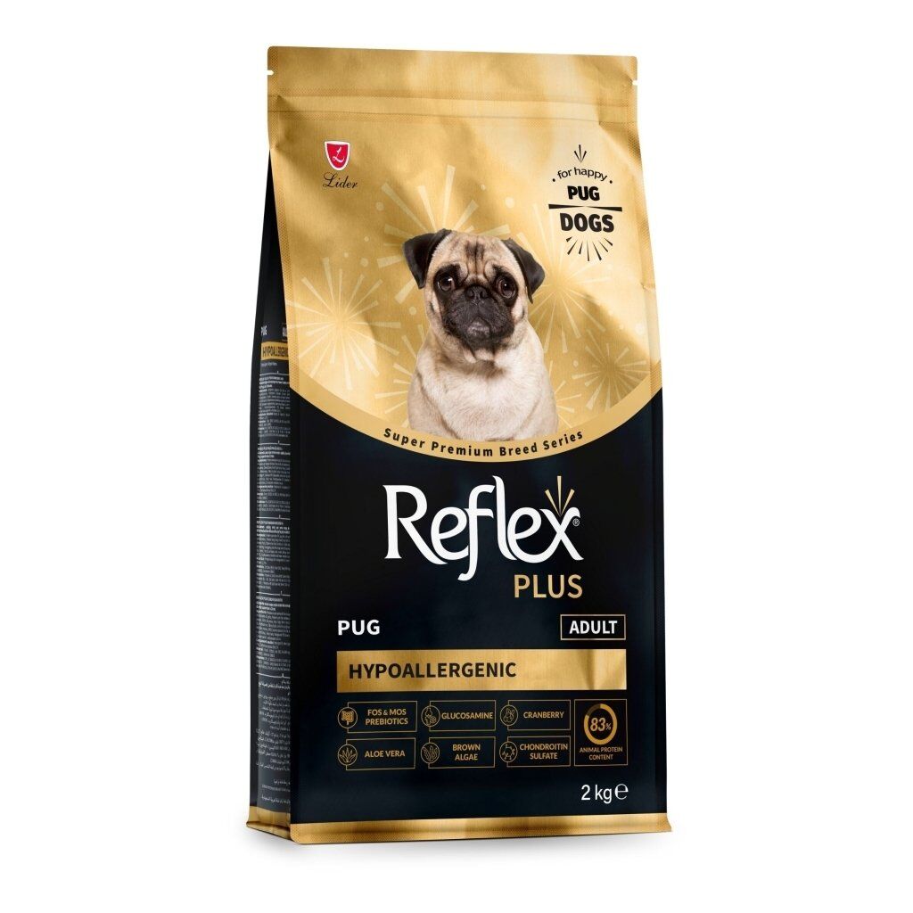 REFLEX PLUS PUG YETİŞKİN KÖPEK MAMASI 2 KG