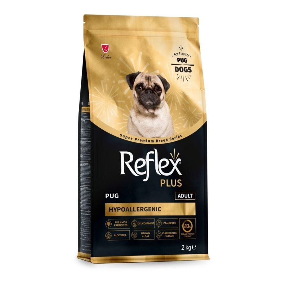 REFLEX PLUS PUG YETİŞKİN KÖPEK MAMASI 2 KG