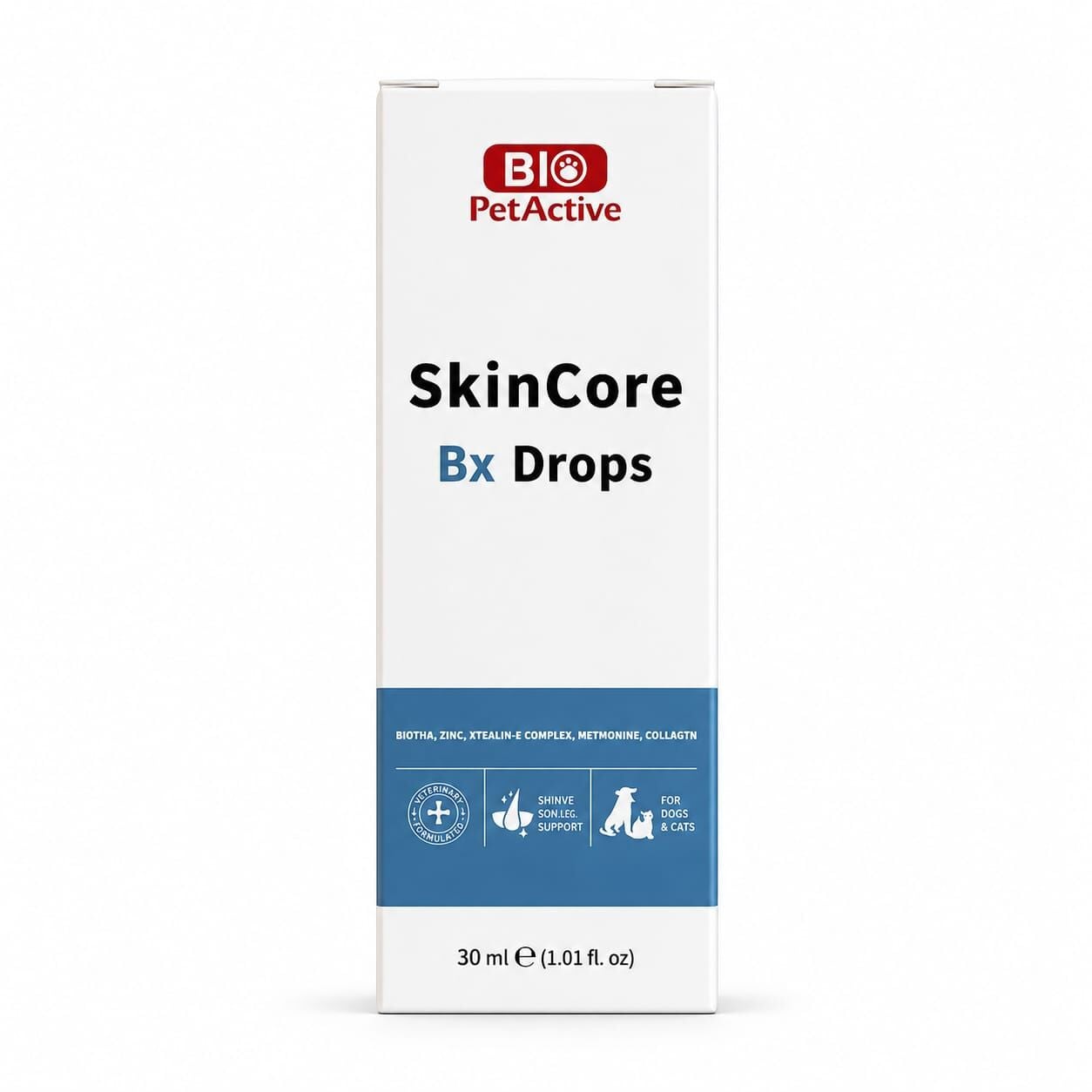 BİOPET ACTİVE SKIN CORE BX DROPS 30ML