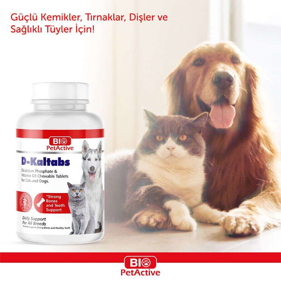 BİOPET ACTİVE D-KALTABS (VİTAMİN TABLET)