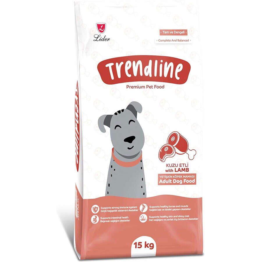 TRENDLİNE LAMB & RİCE YETİŞKİN KÖPEK MAMASI 15 KG