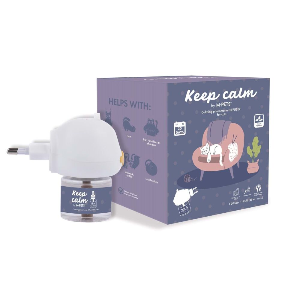 20122999 M-PETS KEEP CALM SAKİNLEŞTİRİCİ DİFFUSER SET 48ML