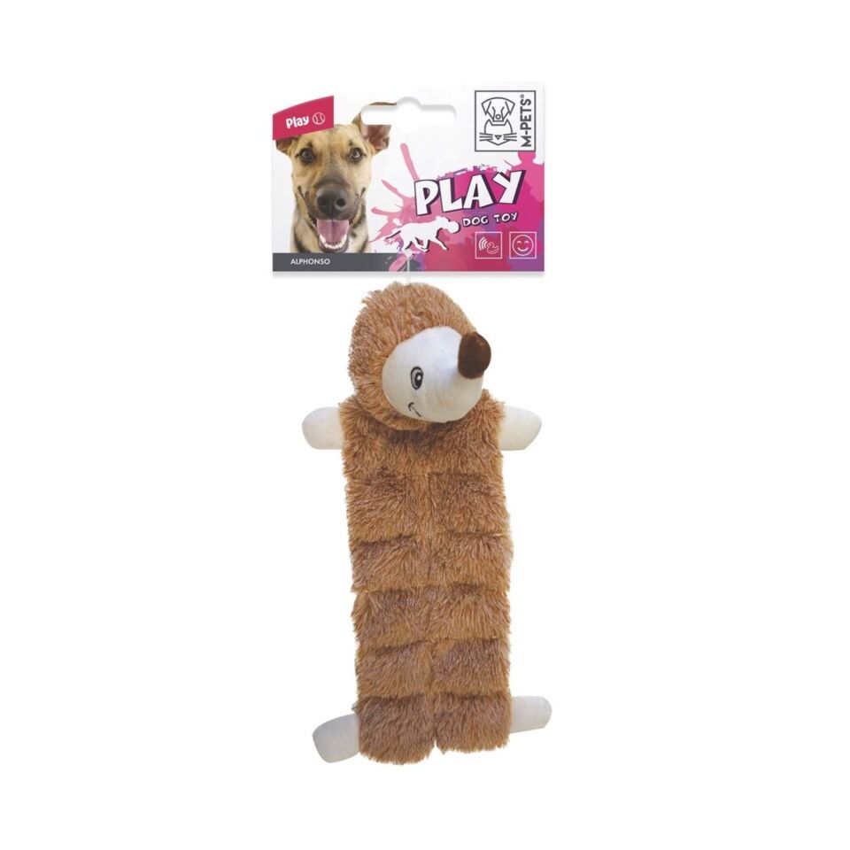 M-PETS ALPHONSO KÖPEKLER İÇİN SEVİMLİ PELUŞ KİRPİ