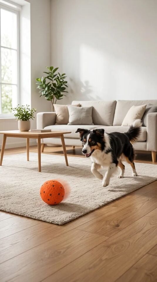MAJO AKILLI ZIPLAYAN KÖPEK TOPU - ŞARJLI OTOMATİK HAREKETLİ VE ETKİLEŞİMLİ