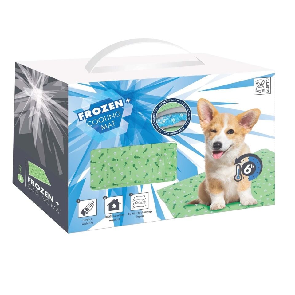 M-PETS FROZEN COOLİNG MAT (S) 40X50CM YEŞİL